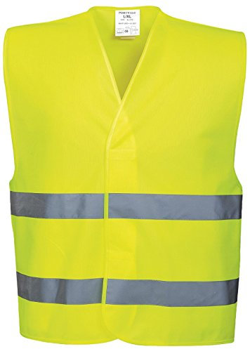 Portwest Herren C474yerl/Xl Hi-vis tools, Gelb, L-XL EU