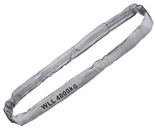 Round Sling WLL 4000 kg Grey Length 3 m Circumference 6 m