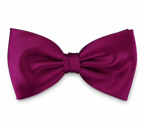 TigerTie - Pajarita en magenta monocromo + caja