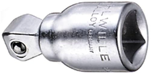 STAHLWILLE 509W/2 | 1/2 Wobble-Drive-Steckschlüsselverlängerung, L. 52 mm | Schwenkwinkel bis 15° | Made in Germany