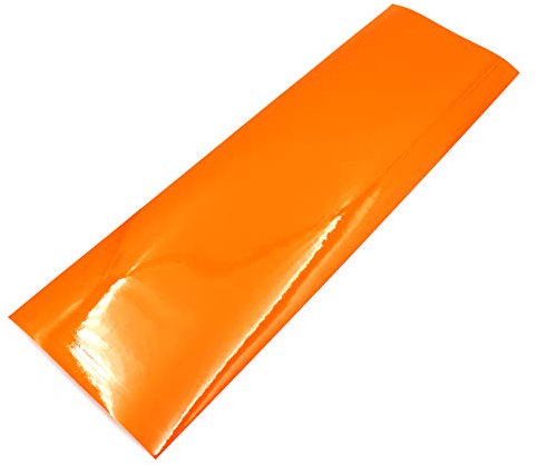 Finest Folia Scheinwerferfolie Tönungsfolie US Style Folie Blinker Nebelscheinwerfer Tint Film (Orange)