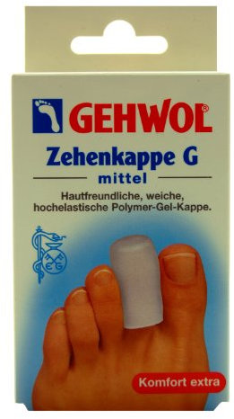 Gehwol 1026902 Zehenkappe G Polymer-Gel-Kappe, mittel