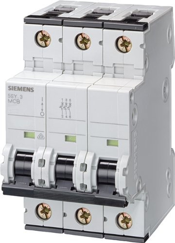SIEMENS - 5SY63107 SENTRON Leitungsschutzschalter 400V 6kA 3-polig C 10A T=70mm