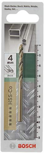 Bosch 2609255068 Punta Metallo, HSS-CO, 4X43X75, 135°