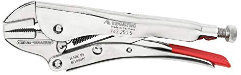 Rennsteig 163 250 4 Gripzange mit geraden Backen, 250 mm
