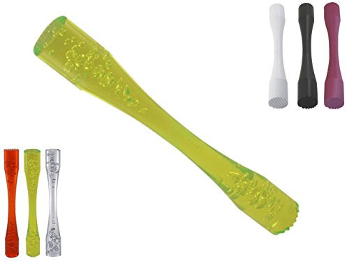 Muddler in plastica verde extra lungo, 29 cm.