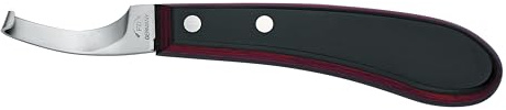 F.DICK Hufmesser CHAMPION-CURVED (Gekršpft Links-Kurz-Schmal; Griff Schichtholz; Carbonstahl; Klinge: 65 mm) 62462200