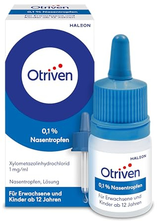 Otriven geg. Schnupfen 0,1 % Nasentropfen, 10ml | Befreit die Nase bereits nach 2 Minuten und wirkt dabei nicht nur schnell, sondern auch langanhaltend.