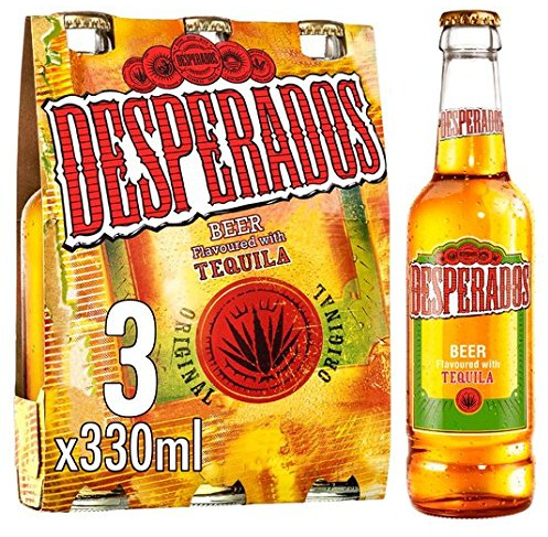 Desperados Tequila Bierflaschen 3 x 330ml