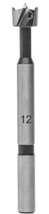 ENT 25001 Forstnerbohrer WS, Schaft (S) 8 mm, Durchmesser (D) 12 mm, L 90 mm