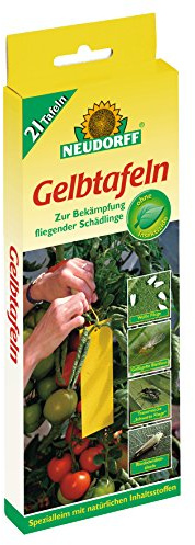Neudorff Gelbtafeln (kleinformatig) 21 Stück, Insektenfänger, Insektenschutz