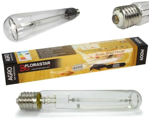 FLORASTAR Ampoule HPS 600W Double Spectre