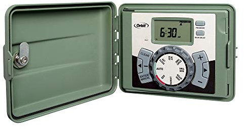 Orbit 57900 12-Station Outdoor Swing Panel Sprinkler System Timer