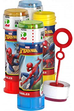 Toyland 6 Tubs de Spiderman Bulles avec Puzzle Haut - Party Bag Jouets