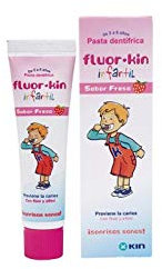 FLUOR KIN INFANTIL PASTA FRESA 100 ML