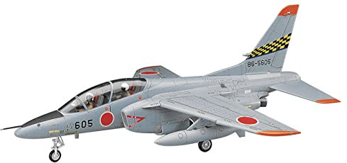 Hasegawa HAD12 1:72 Kawasaki T-4 J.A.S.D.F. Modellbausatz, Grau
