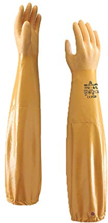 SHOWA 772 Guanti a maniche lunghe in nitrile - 9/L