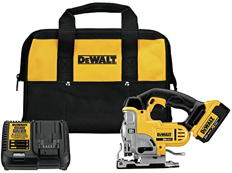 DEWALT 20V MAX Jig Saw, Cordless (DCS331M1)