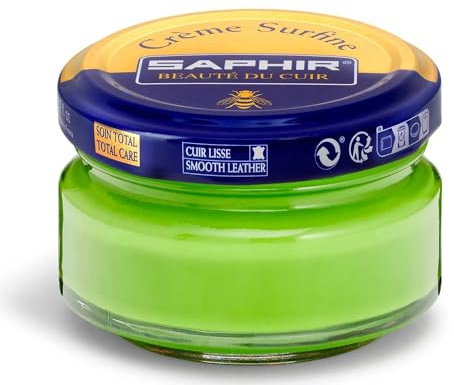 Saphir Crème Surfine Lederpflegemittel, Dose, Grün - Vert Pomme 58 - Größe: 50