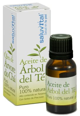 Aceite de Árbol de Té puro 100%, 16ml | Propiedades antisépticas naturales | Saluvital