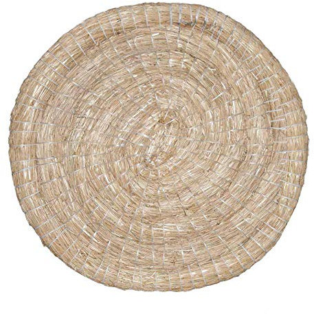 Runde Strohscheibe Deluxe - Ø 80 cm x 8 cm - Zielscheibe - Farbe: Natur; Zubehör für Bogenschießen, Pfeil und Bogen, Bogensport