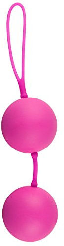 You2Toys Balls pink - softe Liebeskugeln für Frauen, 2 Loveballs mit rotierendem Vibroball, Sexspielzeug für Beckenbodentraining, pink