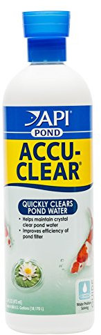 API POND ACCU-CLEAR Pond Water Clarifier Bottle, White, 473 ml