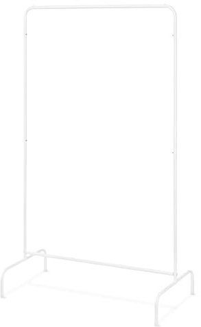 Whitmor Freestanding Garment Rack Kleiderständer, Metall, Weiß, No Size