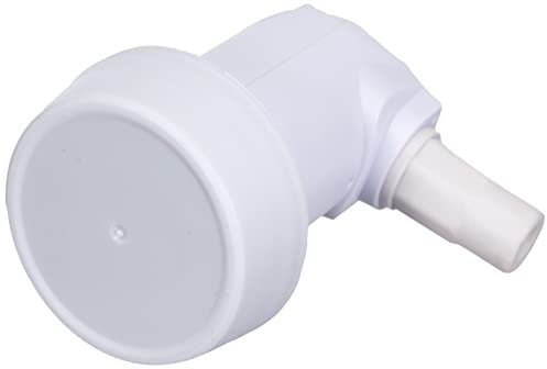 Megasat High Gain Single LNB – Universal-LNB (für 1 Teilnehmer, ideal für schwer empfangbare Satelliten, hohe Signalverstärkung von 70 dB) – Weiß