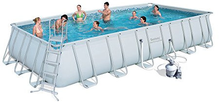 Pool mit Rahmen, 732 x 366 x 132 cm, Höhe 56475 BESTWAY