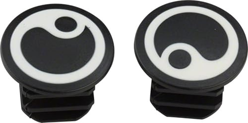 Ergon Tappi terminali per manubrio GS2, GS3, bianco, 42480026