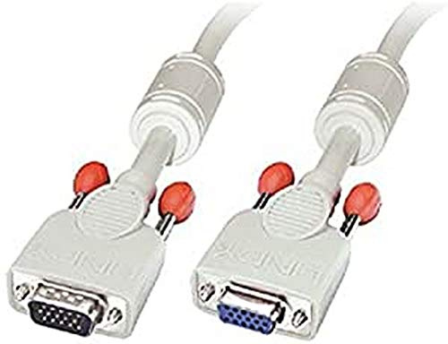 LINDY 37367 VGA Verlängerungskabel, DDC-fähig, 15 pol. HD Stecker/Kupplung 15m