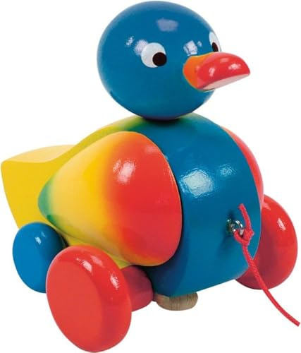 WOODY Nachziehspielzeug aus Holz - Ente