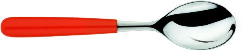 Alessi All-Time Table Spoon, Red - Set of 6
