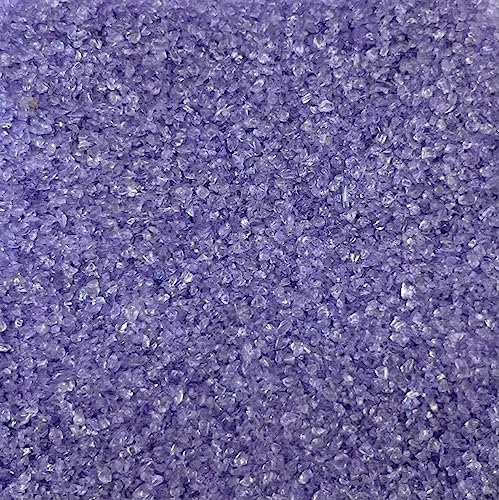 GLASGRANULAT 1-2mm. 5 kg. Glassand 5000 g in blau - VIOLETT -80