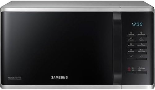 Four à Micro Ondes Samsung MS23K3513AS - Micro-ondes 800 W - capacité 23 litres - 800 W - couleur silver - plateau 28,8 cm