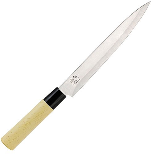 HY3 - Couteau Yakitori - Couteau yanagiba (couteau découper ou à sashimi) 21.5cm
