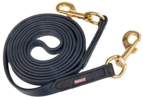 Karlslund SuperStrap-Zügel, Schwarz, messing