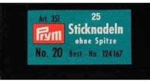 Prym - Prym trubbig spets (1,00 x 43 mm) broderinålar - 1 st