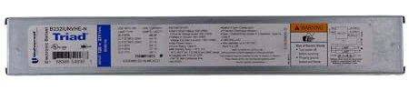 Universal Lighting Technologies B232IUNVHE-N Electronic Ballast 120-277 volt, 1 or 2 F32 T8 lamps