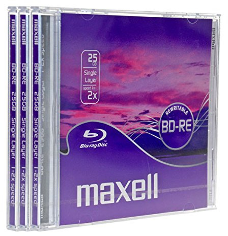 Maxell 725983 read/write blu-ray discs (BD)
