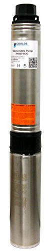 Goulds 18HS10412C 4 Submersible Water Well Pump, 18 GPM, 1 HP, 230 V, 3 Wire