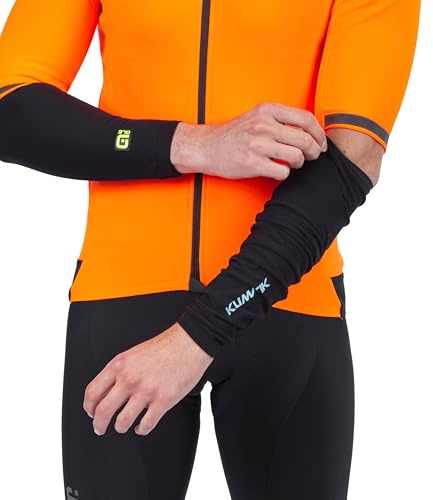 Alé KLIMATIK Manguitos, Unisex Adulto, Negro, L