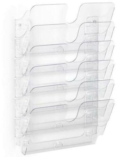 Durable Prospektspenderset (Flexiplus 6 Querformat, A4) 1 Set, transparent, 1700014401