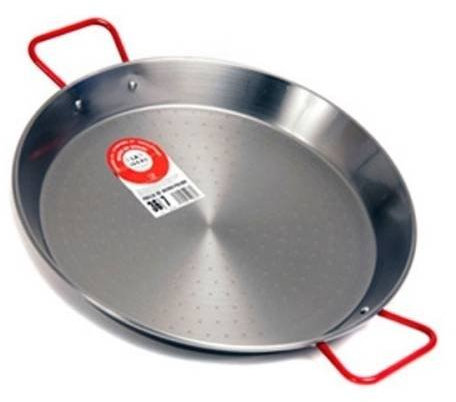 POELE A PAELLA Ø 60 CM EN ACIER POLI / 20 parts A17-3733