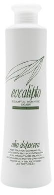 Aceite limpiador post depilatorio de Eucalipto 500 ml, calma, elimina los excesos de cera, hidrata