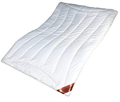 Sommer Kamelhaardecke Extra Leichtsteppdecke 5 Sterne Garanta Natur, Grösse:155x220 cm