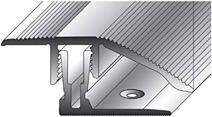 Klick-Übergangsprofil Laminat / Parkett, 11 - 15 x, 41 mm, Alu. Eloxiert, Bronze Dunkel