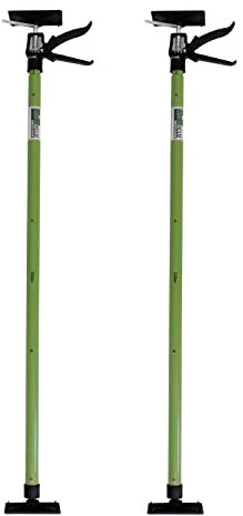 2x TRUTZHOLM Profi Einhandstütze Montagestütze Deckenstütze Teleskopstütze bis 290cm