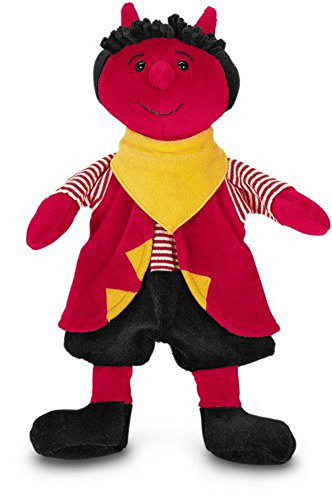 Sterntaler Handpuppe Fußballspieler, 32 x 26 x 10 cm, Schwarz/weiß